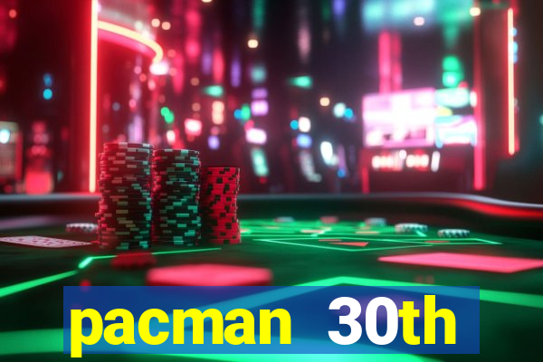 pacman 30th anniversary sonic